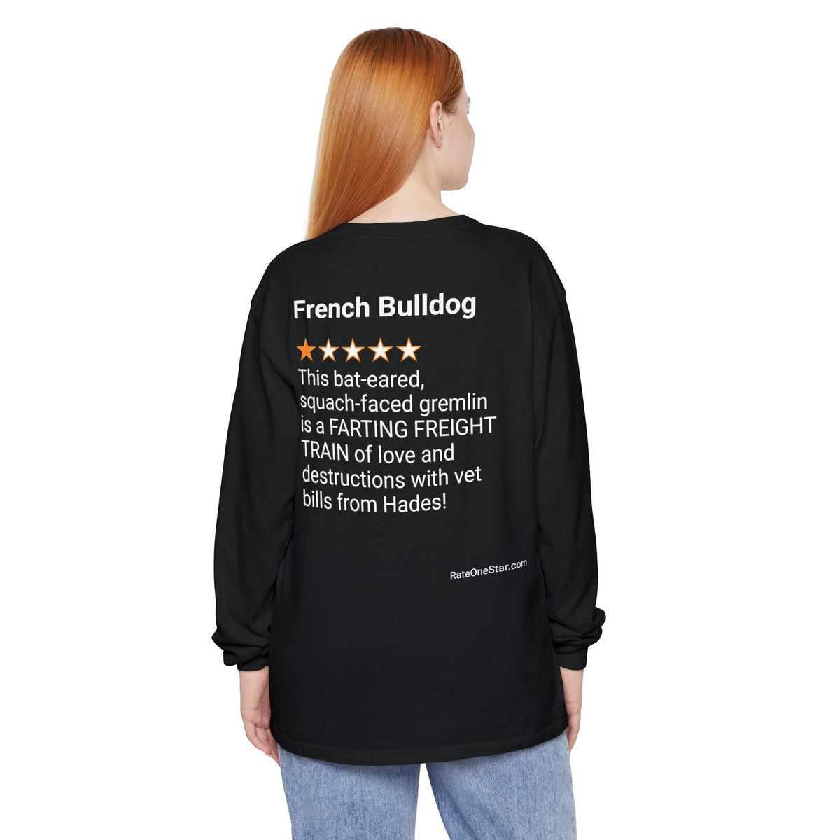 DOGS - FRENCH BULLDOG - BACK PRINT