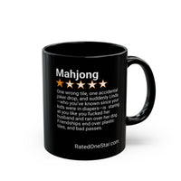 MAHJONG - BAD PASSES - BLACK MUG