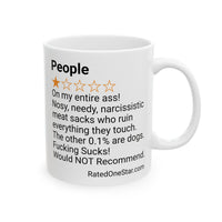 PEOPLE - MEAT SACKS - WHITE MUG