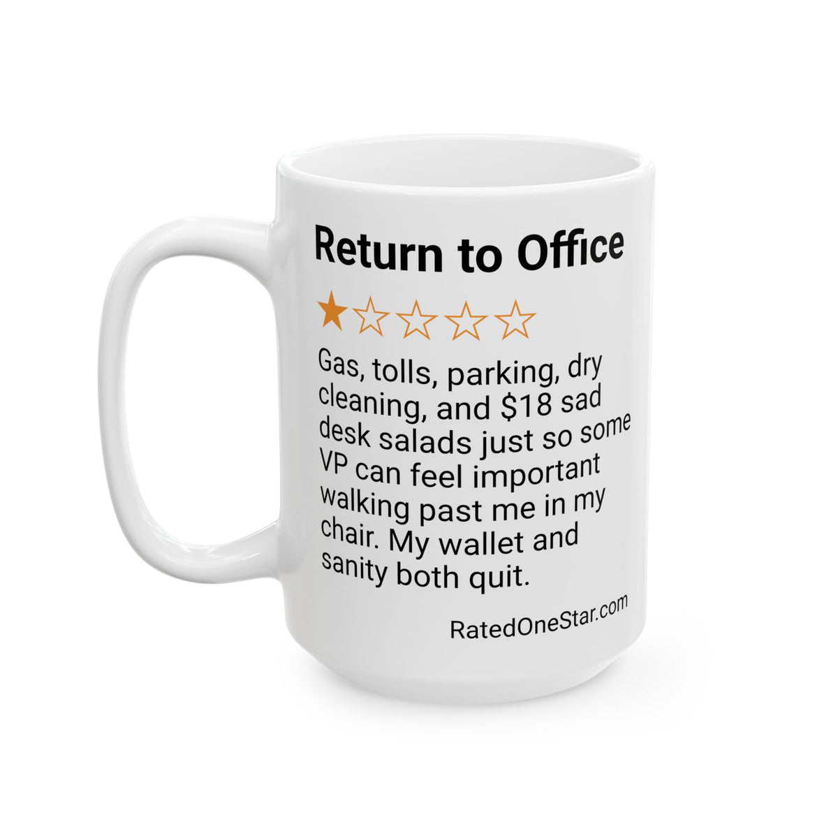RETURN TO OFFICE - VP - WHITE MUG