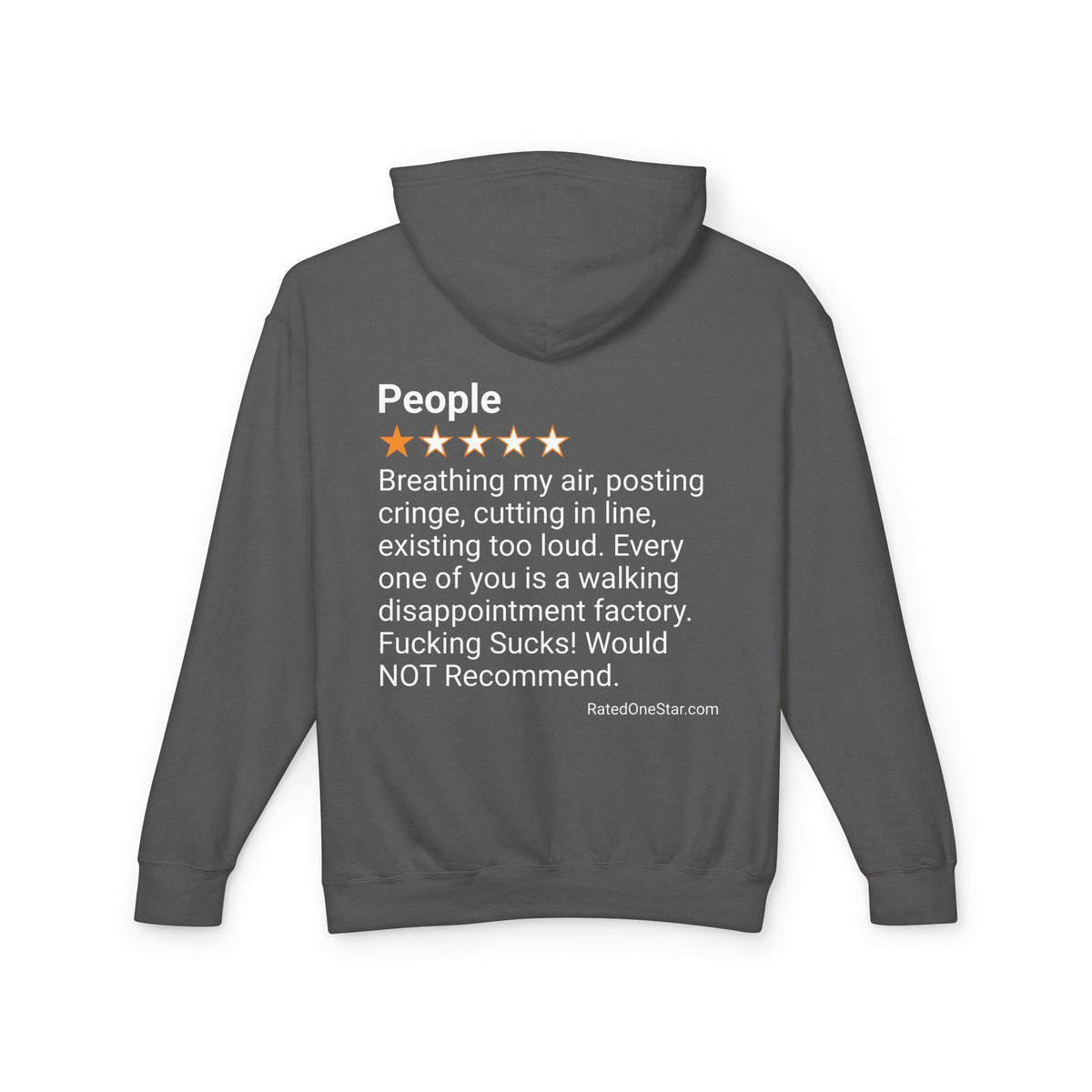 PEOPLE - POSTING CRINGE - BACK PRINT