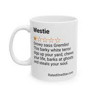 DOGS - WESTIE - WHITE MUG