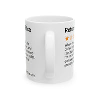 RETURN TO OFFICE - REGRET - WHITE MUG