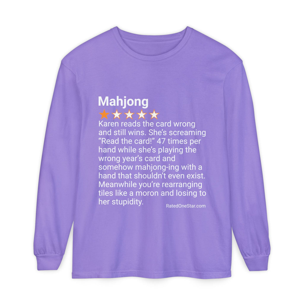 MAHJONG - READ THE CARD