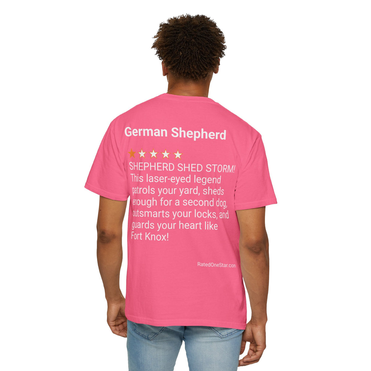 DOGS - GERMAN SHEPHERD - BACK PRINT