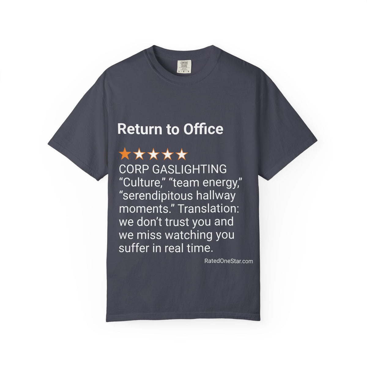 RETURN TO OFFICE - GASLIGHTING