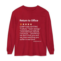 RETURN TO OFFICE - GASLIGHTING