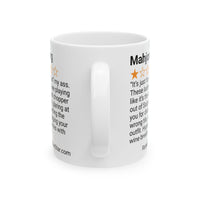 MAHJONG - JUST FOR FUN - WHITE MUG
