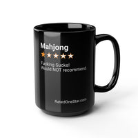 MAHJONG  - BLACK MUG