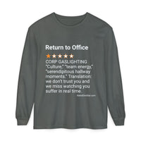 RETURN TO OFFICE - GASLIGHTING