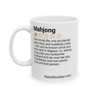 MAHJONG - BAD PASSES - WHITE MUG