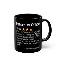 RETURN TO OFFICE - MICROWAVE FISH - BLACK MUG