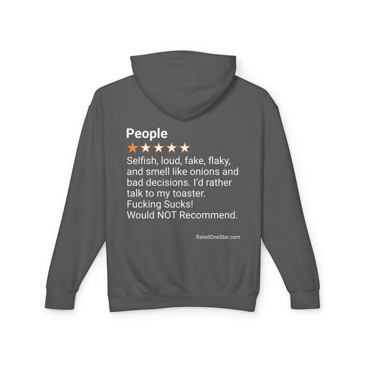 PEOPLE - SELFISH - BACK PRINT
