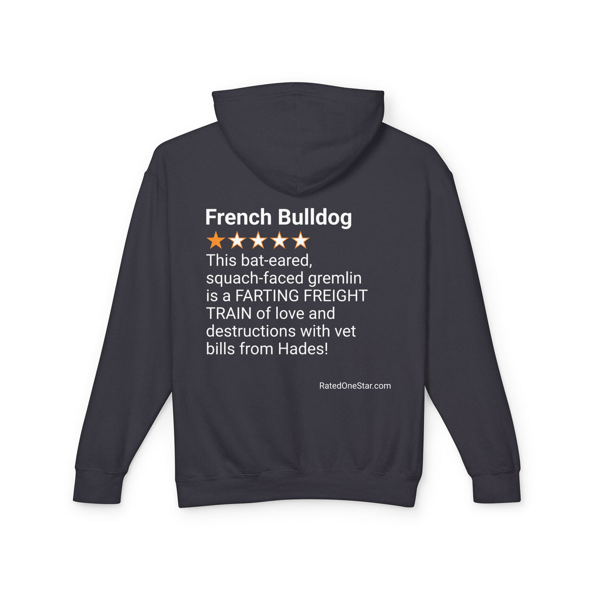 DOGS - FRENCH BULLDOG - BACK PRINT