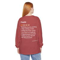 PEOPLE - POSTING CRINGE - BACK PRINT