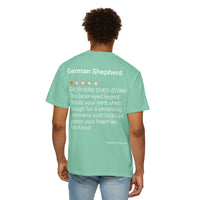 DOGS - GERMAN SHEPHERD - BACK PRINT