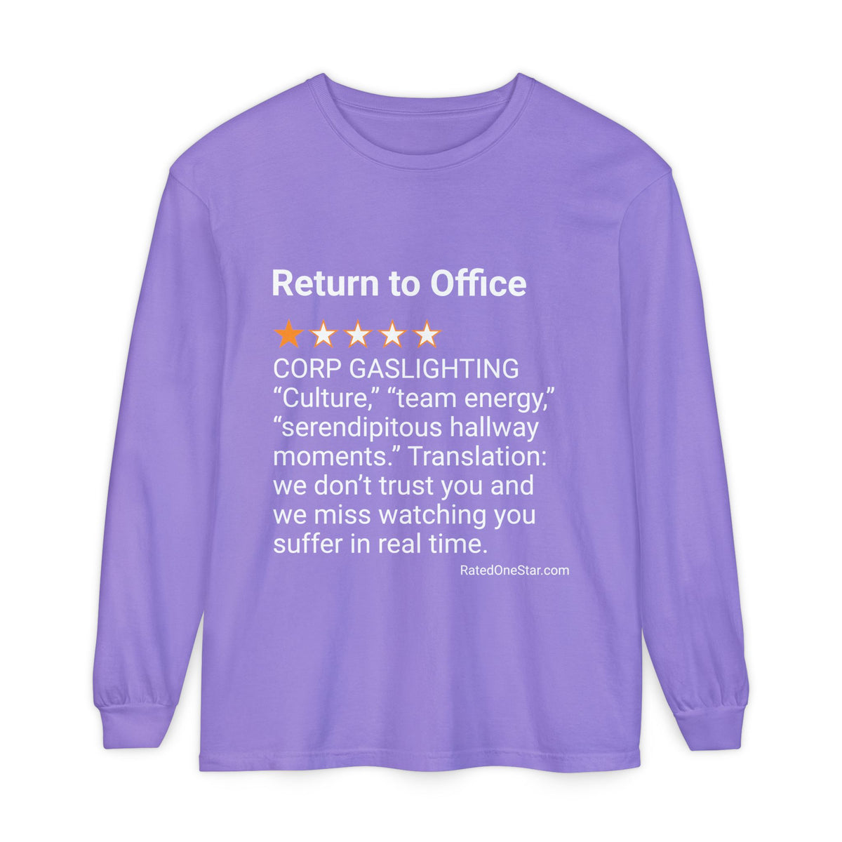 RETURN TO OFFICE - GASLIGHTING