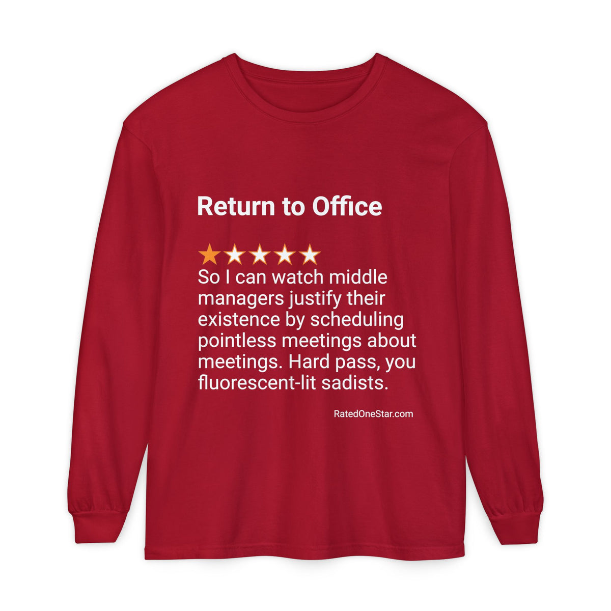 RETURN TO OFFICE - MIDDLE MANAGER