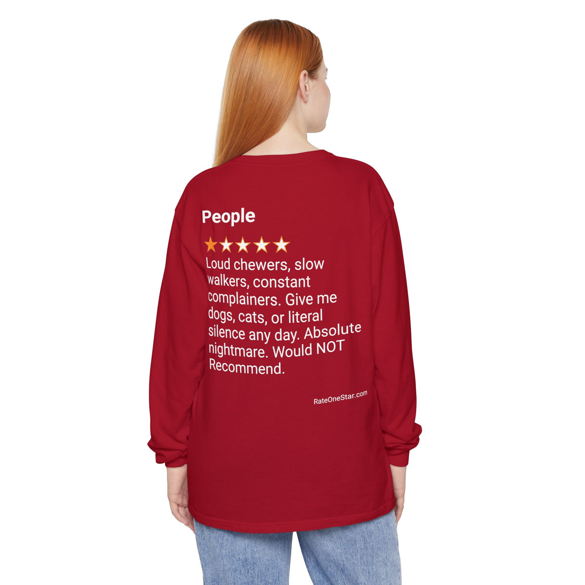PEOPLE - LOUD CHEWERS - BACK PRINT