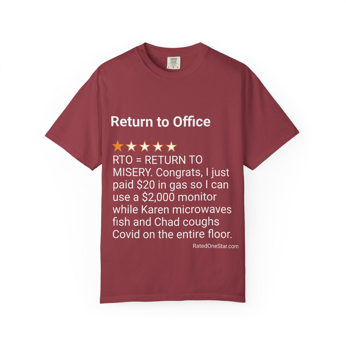 RETURN TO OFFICE - MICROWAVE FISH