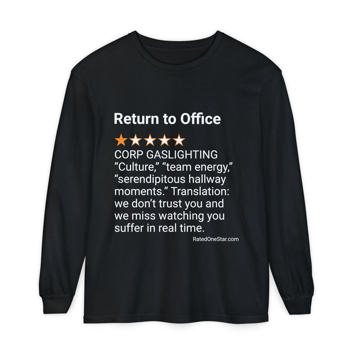 RETURN TO OFFICE - GASLIGHTING