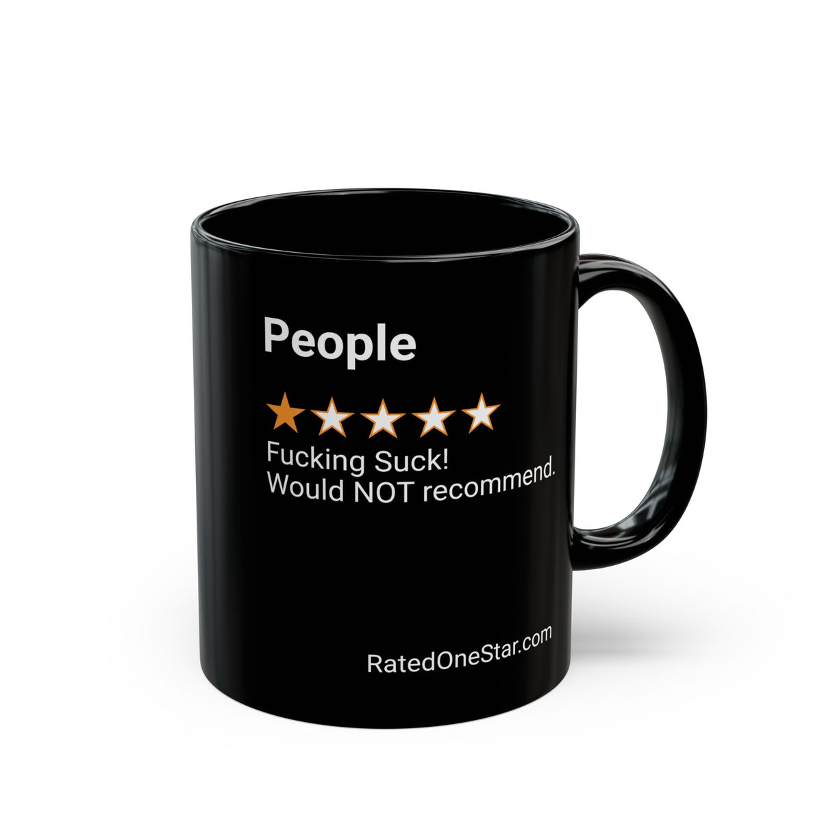 PEOPLE - BLACK MUG
