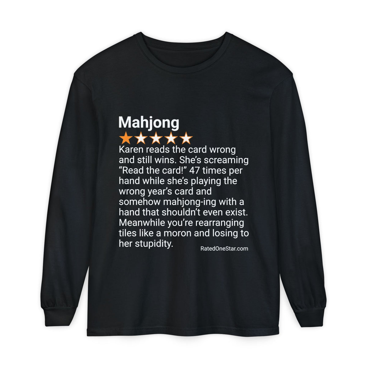 MAHJONG - READ THE CARD