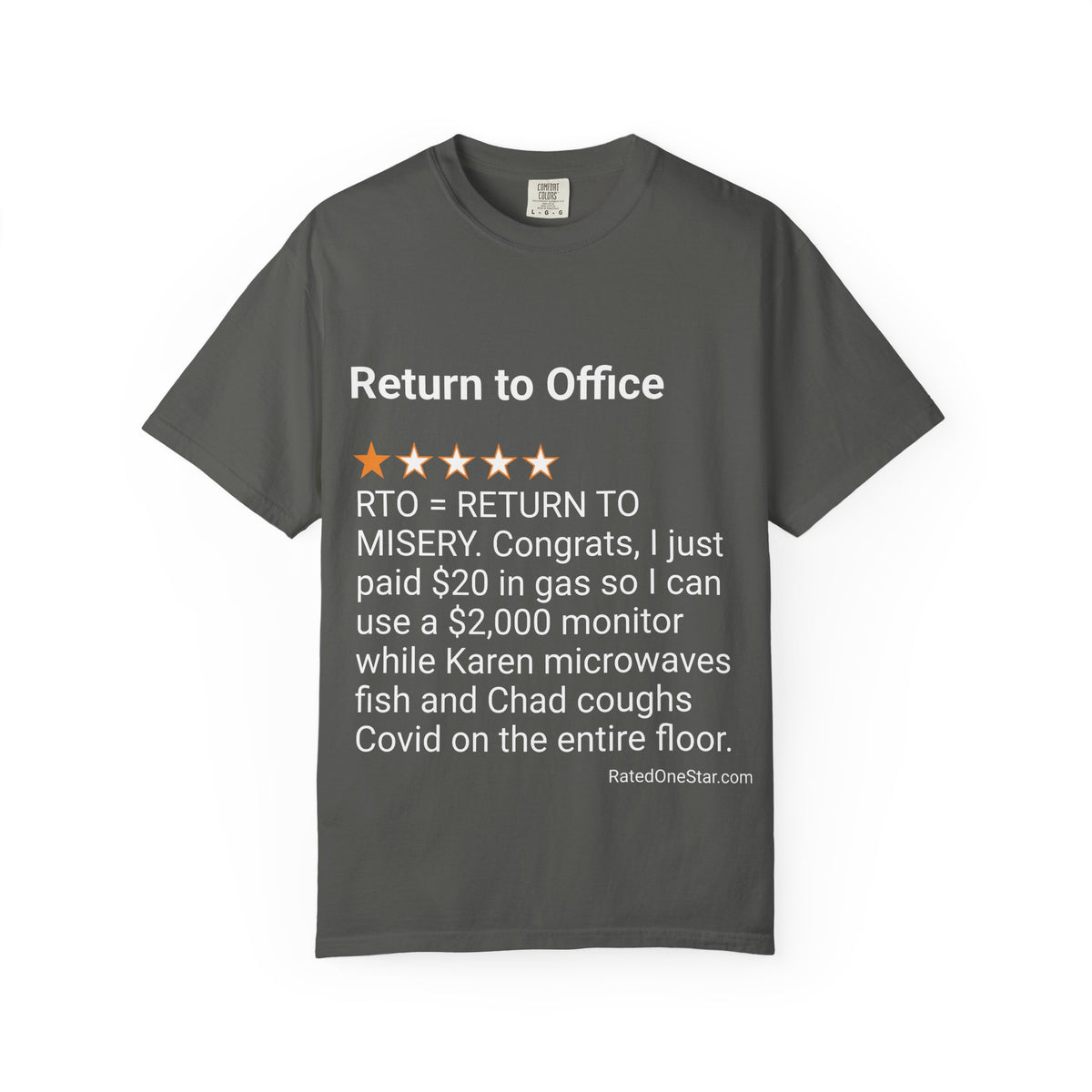 RETURN TO OFFICE - MICROWAVE FISH