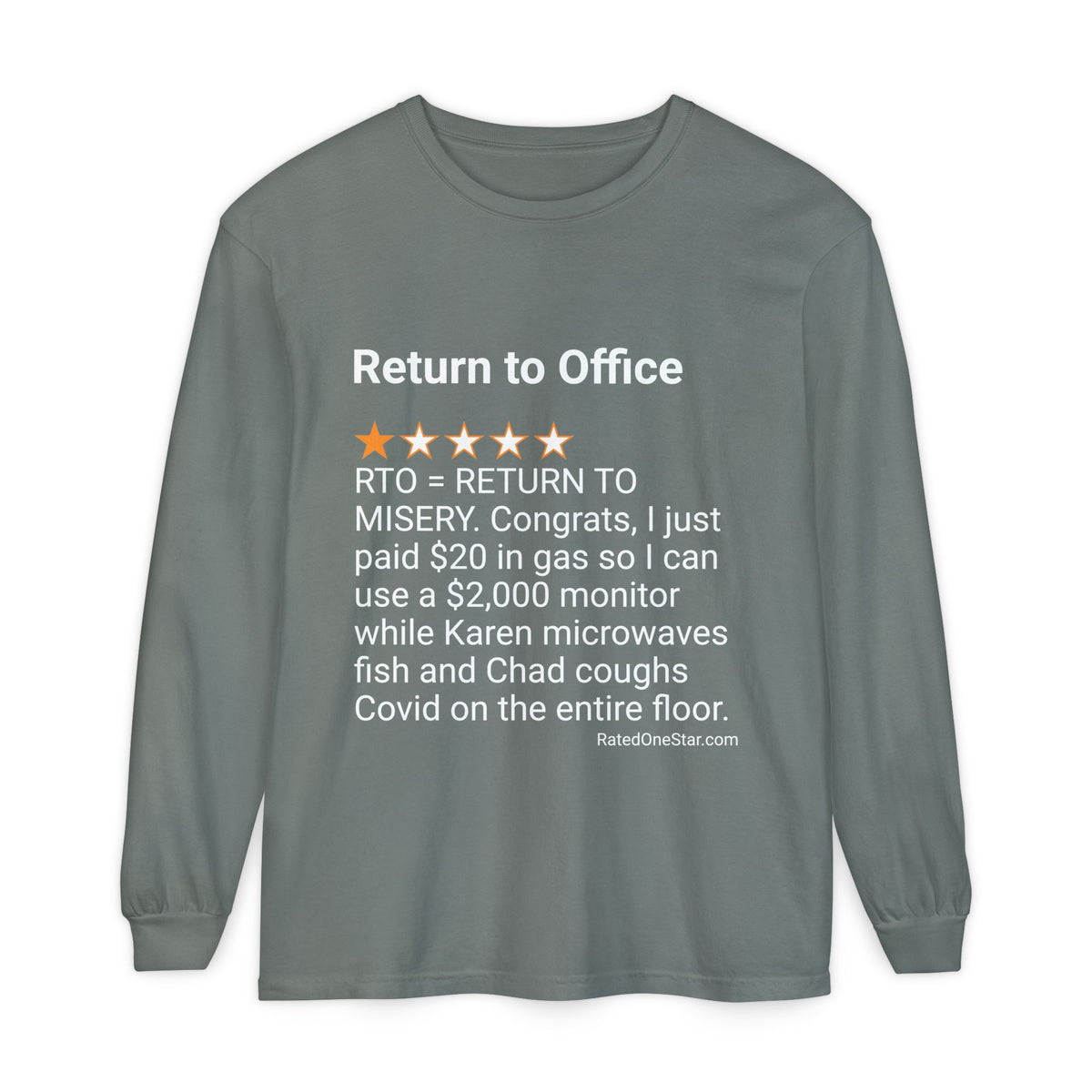 RETURN TO OFFICE - MICROWAVE FISH