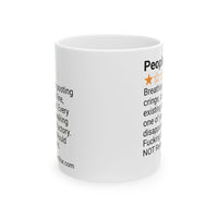 PEOPLE - POSTING CRINGE - WHITE MUG