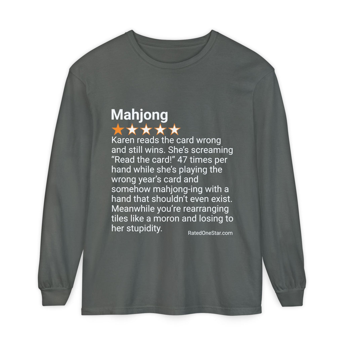 MAHJONG - READ THE CARD