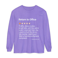 RETURN TO OFFICE - TRAFFIC