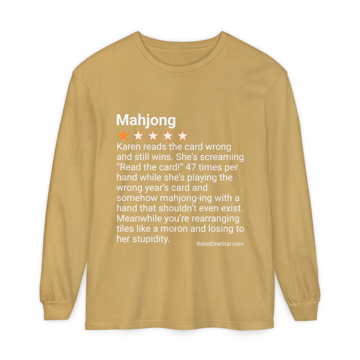 MAHJONG - READ THE CARD