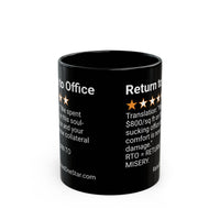 RETURN TO OFFICE - SOUL SUCKING - BLACK MUG