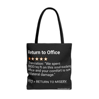 RETURN TO OFFICE - SOUL SUCKING