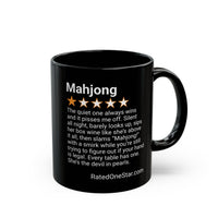 MAHJONG - QUIET ONE - BLACK MUG