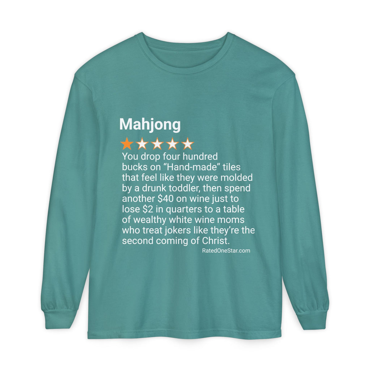 MAHJONG - PLASTIC SHIT MADE IN CHINA