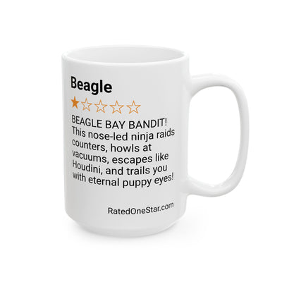 DOGS - BEAGLE - WHITE MUG