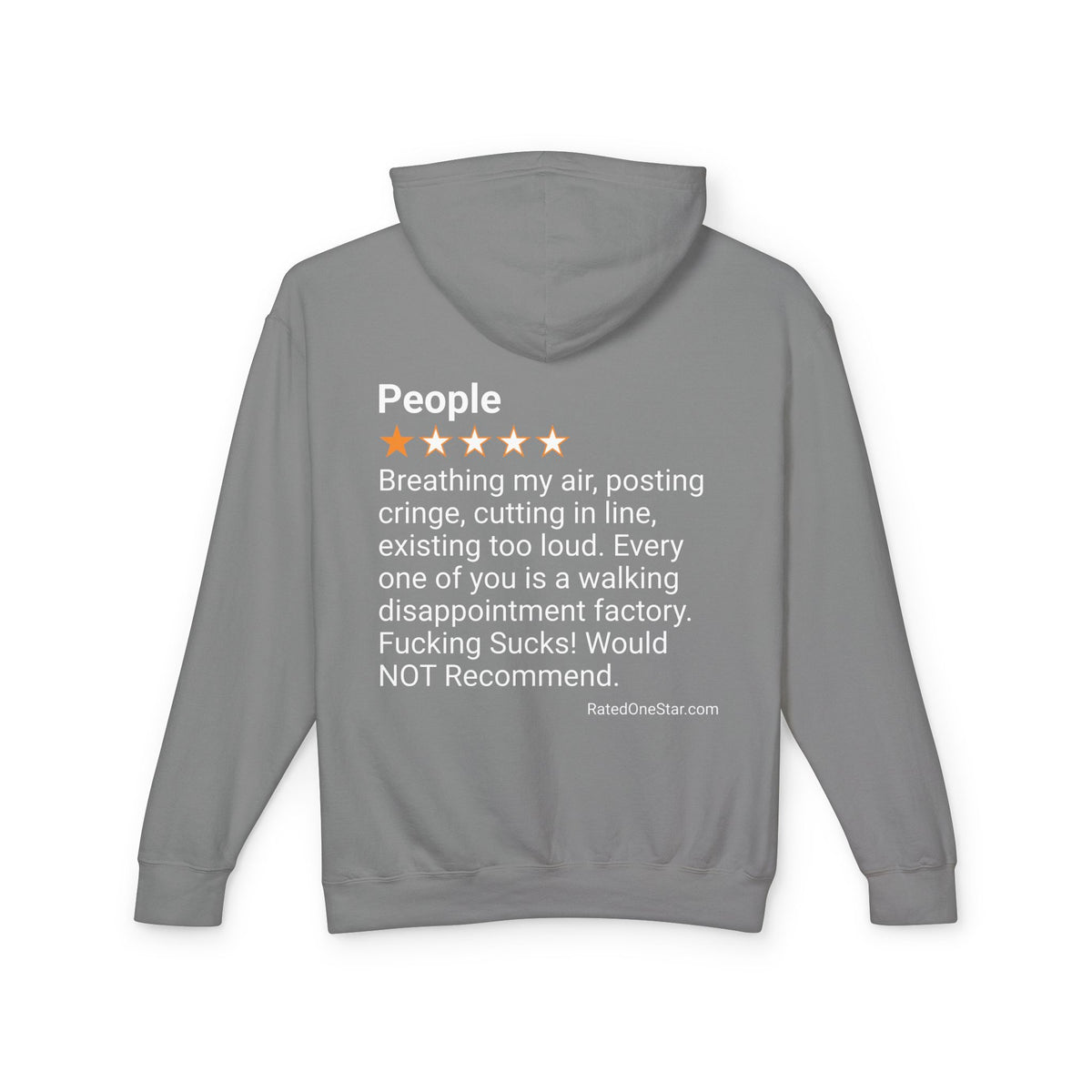 PEOPLE - POSTING CRINGE - BACK PRINT