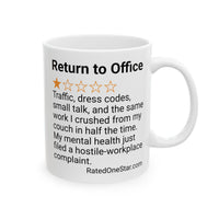 RETURN TO OFFICE - TRAFFIC - WHITE MUG