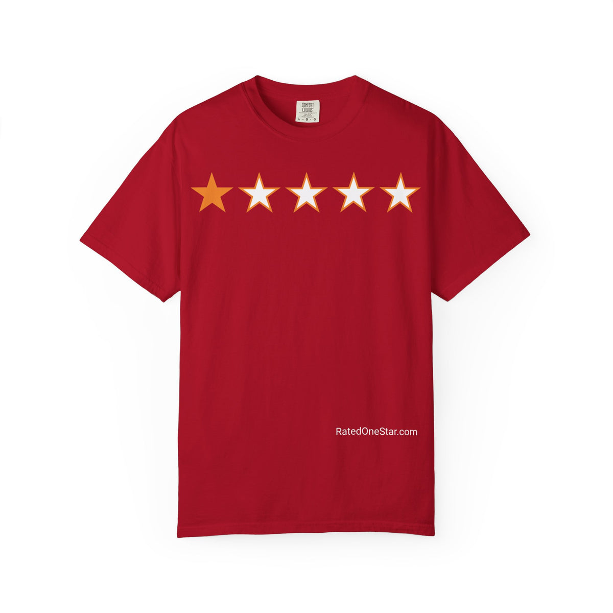 RATED ONE STAR - T-SHIRT