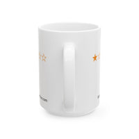 RATED ONE STAR - WHITE MUG