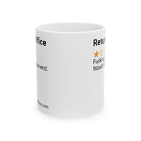 RETURN TO OFFICE - WHITE MUG