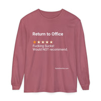 RETURN TO OFFICE