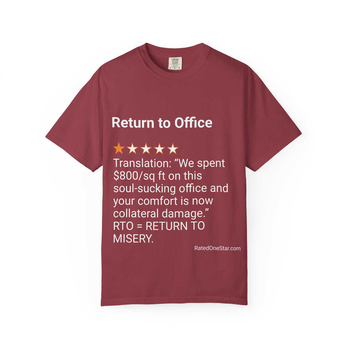 RETURN TO OFFICE - SOUL SUCKING