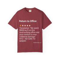 RETURN TO OFFICE - SOUL SUCKING