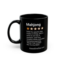MAHJONG - BIBLE - BLACK MUG