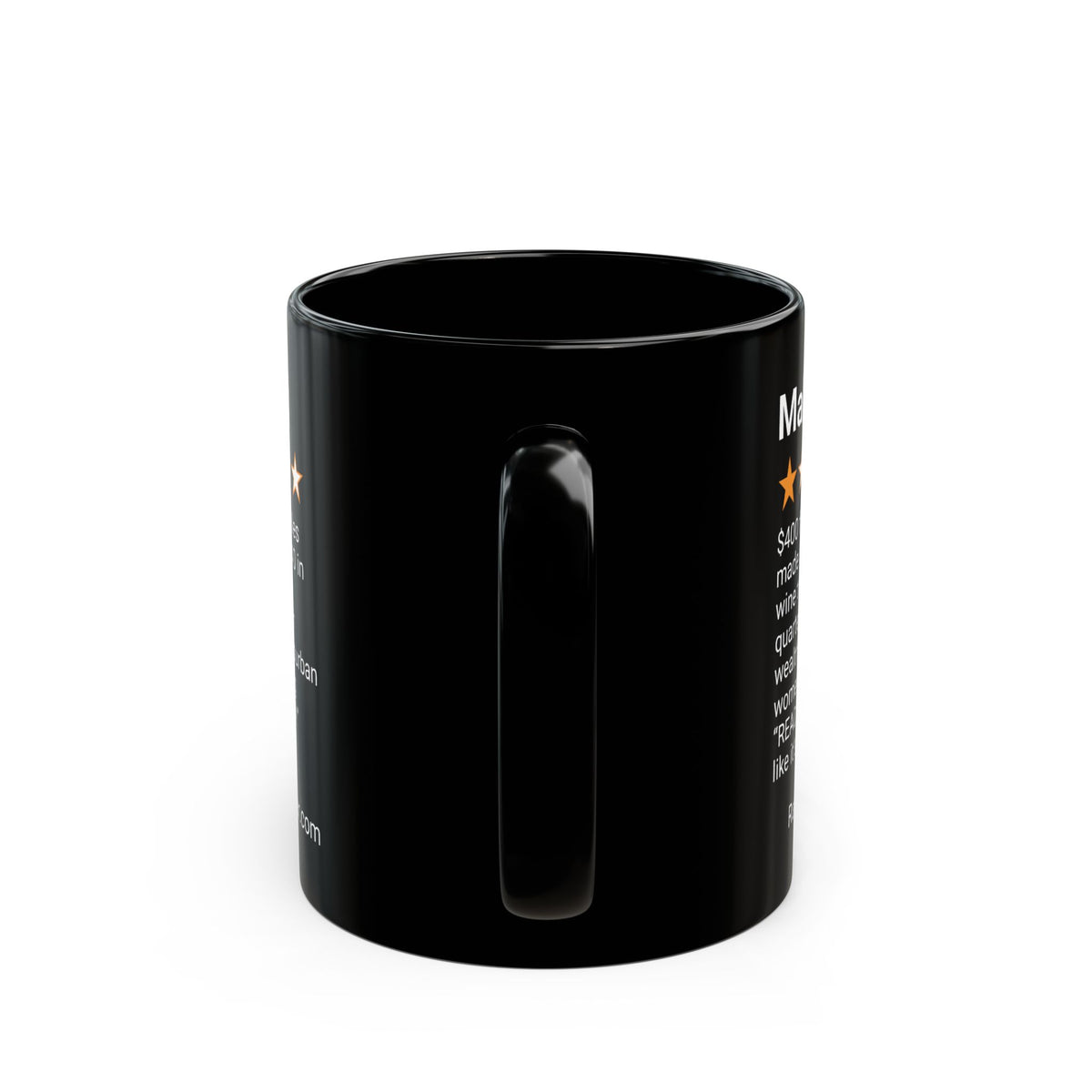 MAHJONG - BIBLE - BLACK MUG