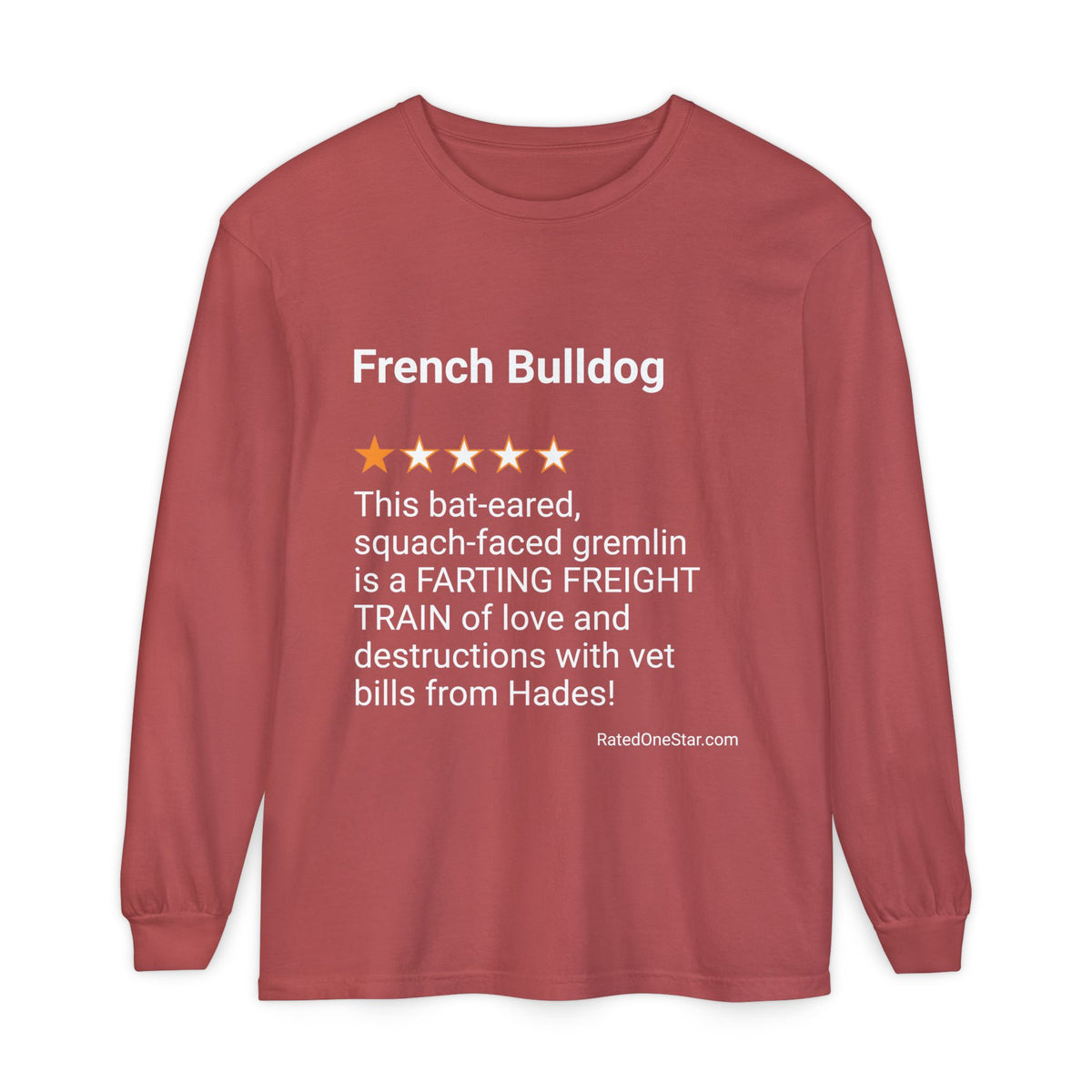 DOGS - FRENCH BULLDOG - FRONT PRINT