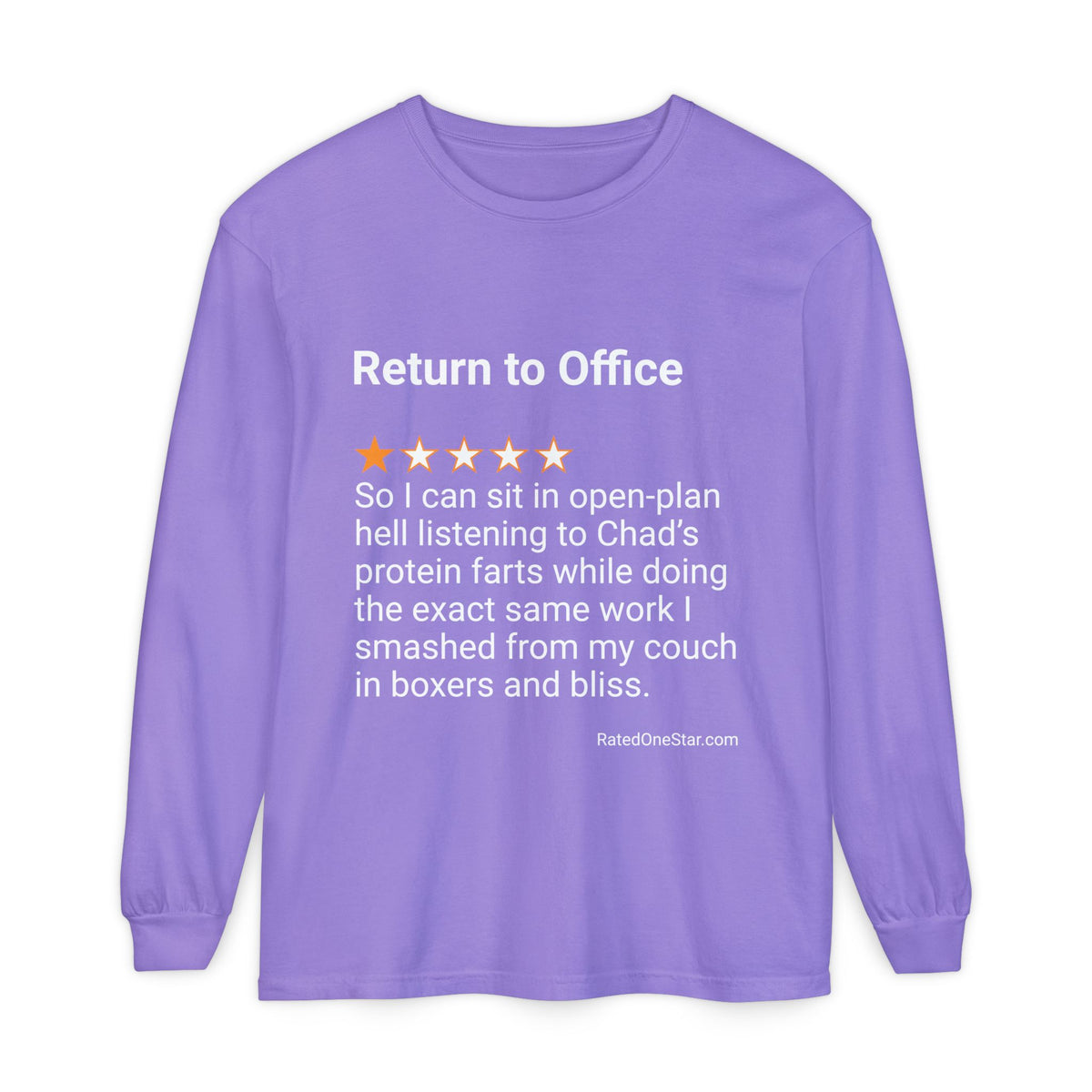 RETURN TO OFFICE - PROTEIN FARTS